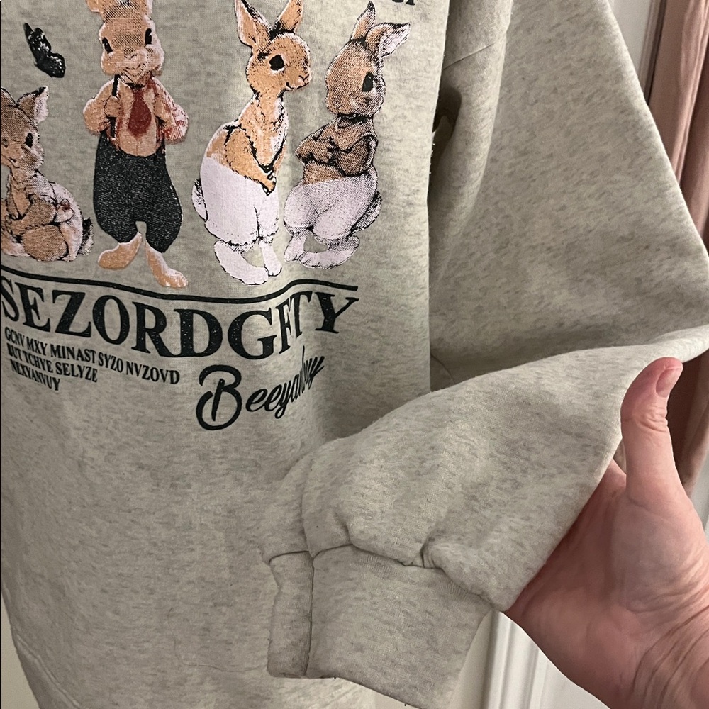 🍎Gray Women's Sweatshirt - Picture 7 of 10